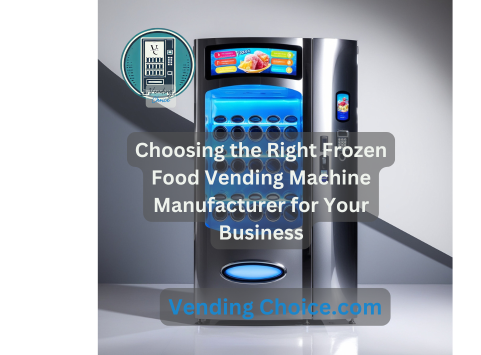 Frozen Food Vending Machine