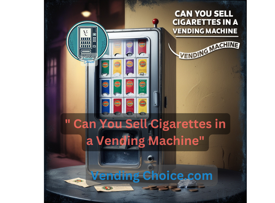 can you sell cigarettes in a vending machine