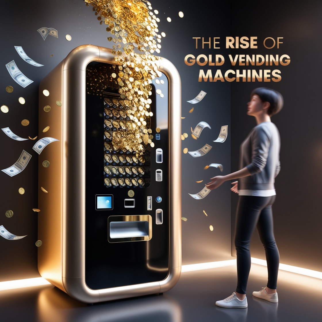 Turning Cash into Gold: The Rise of Gold Vending Machines