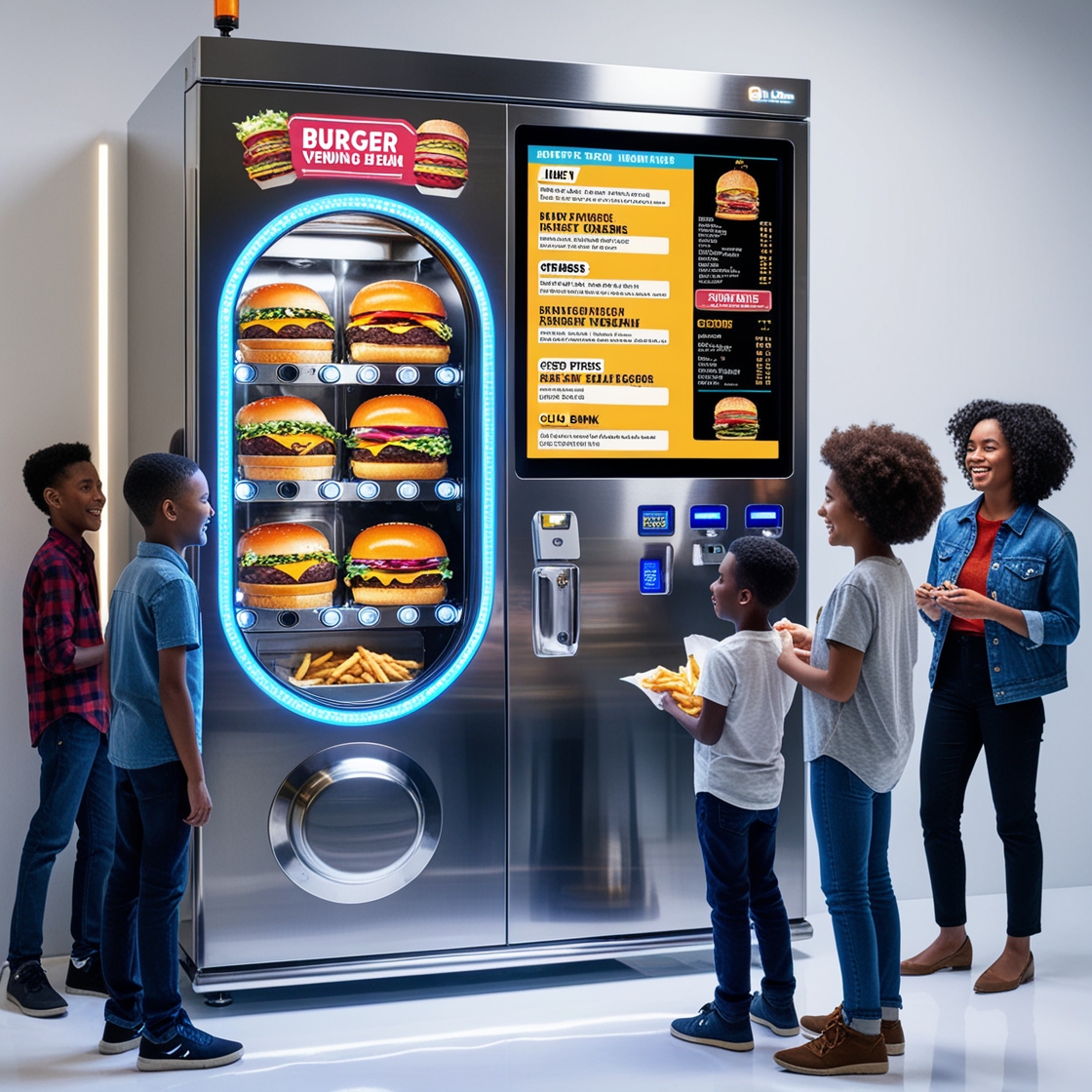 BURGER VENDING Machine?