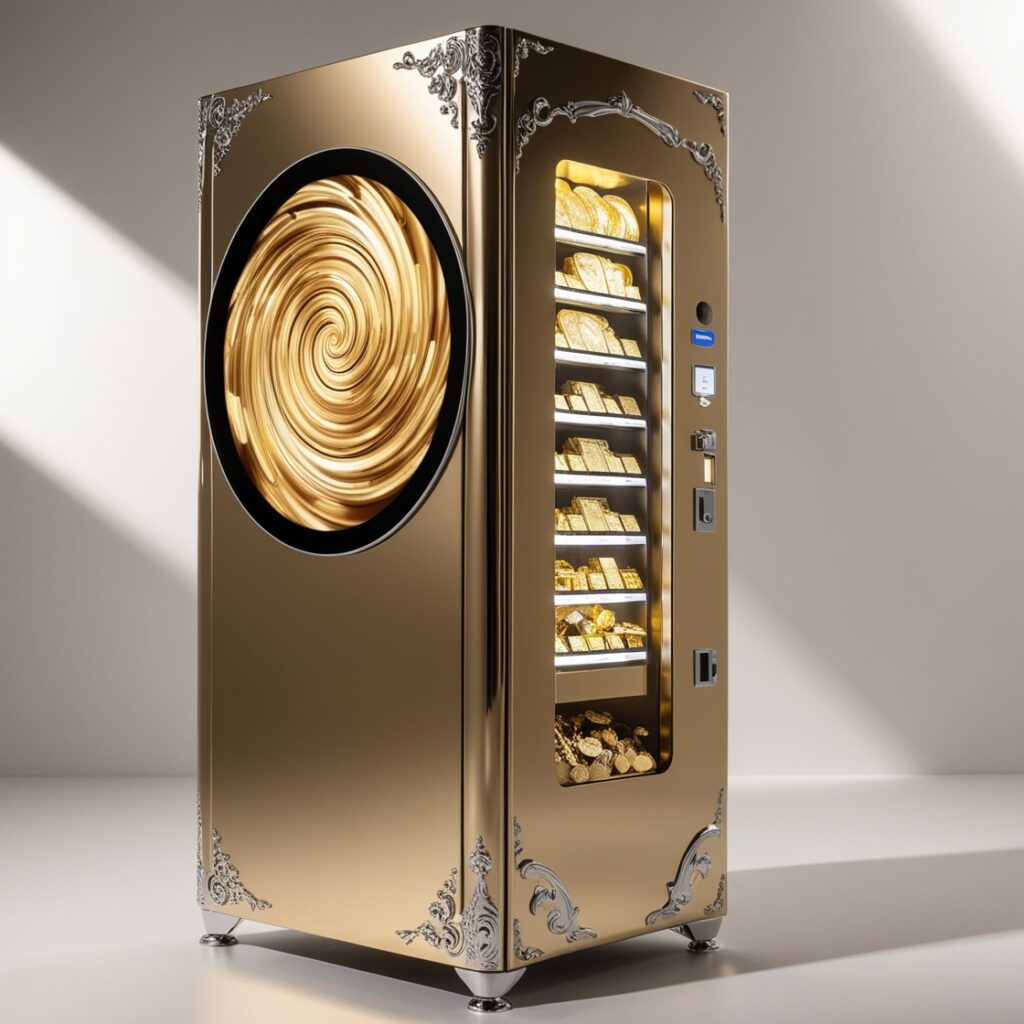 Turning Cash into Gold: The Rise of Gold Vending Machines