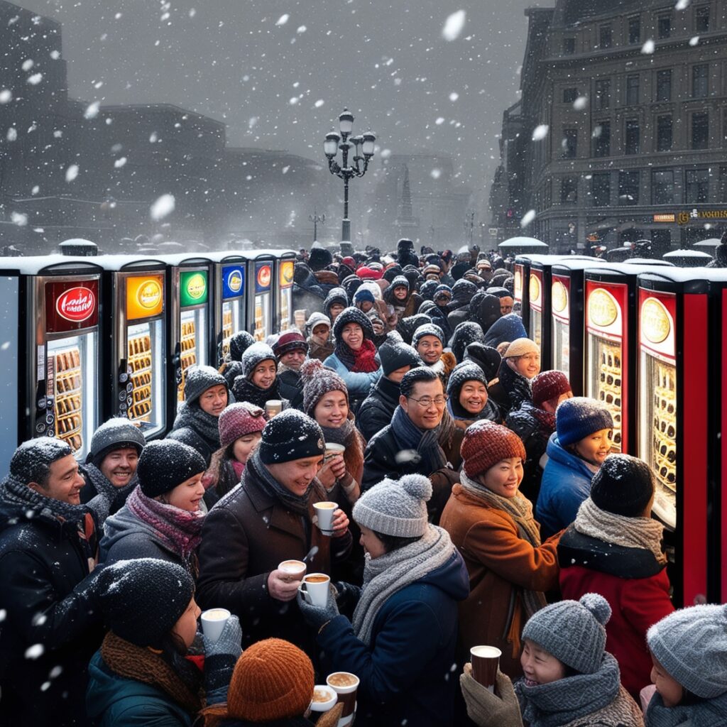Hot Drinks Vending Machine:
