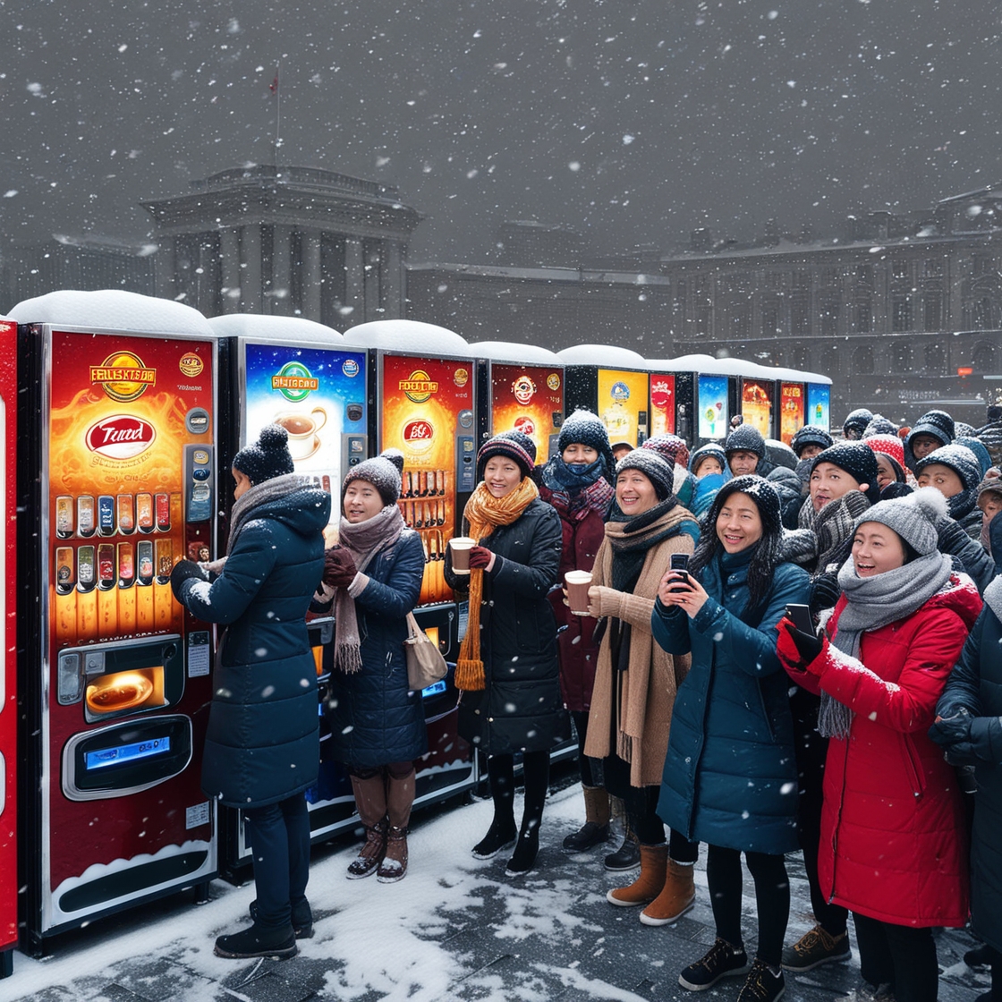 Hot Drinks Vending Machine: