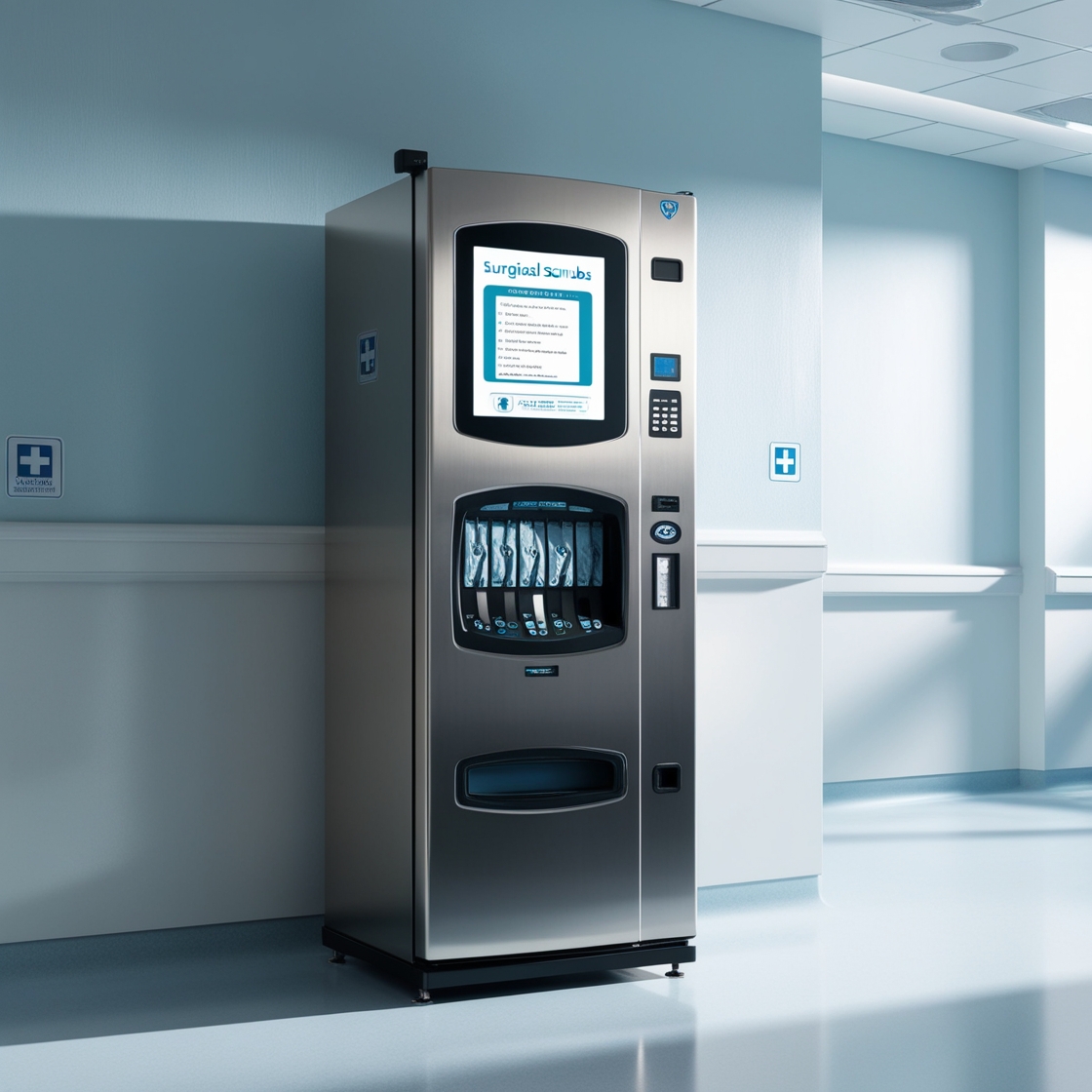 Scrub Vending Machines