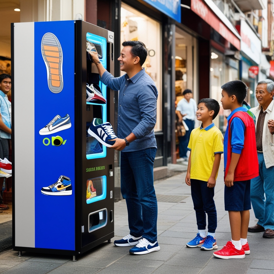 a_man_slect_a_sneaker_from_a_shoe_vending_mac_