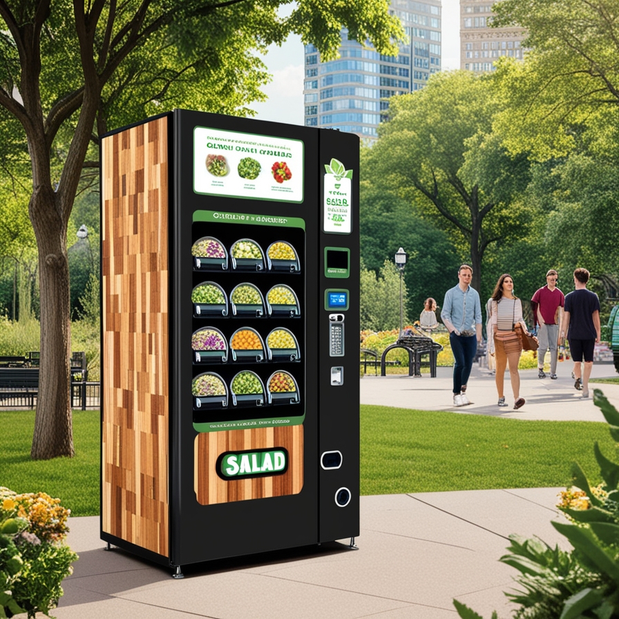 How Do Salad Vending Machines Work?